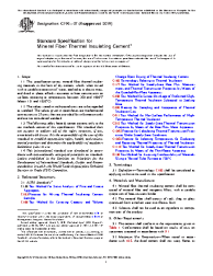 ASTM C195-07(2019)