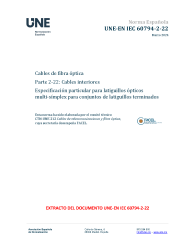 UNE-EN IEC 60794-2-22:2024