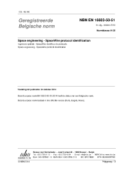 NBN EN 16603-50-51:2014