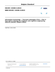 NBN ISO/IEC 21838-3:2023