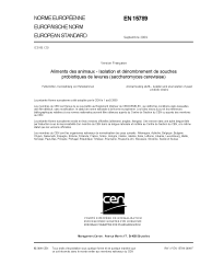 NBN EN 15789:2009