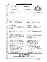 NBN B 14-215:1983
