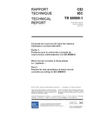 IEC TR 60909-1:2002
