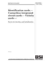 BS ISO/IEC 15693-2:2006