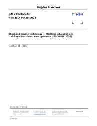 NBN ISO 24438:2024