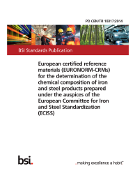 PD CEN/TR 10317:2014
