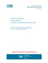 UNE-EN 892:2013+A1:2017 (R2018)