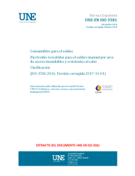 UNE-EN ISO 3581:2016