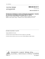 NBN EN ISO 9717:2013