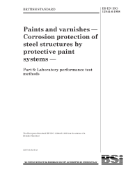 BS EN ISO 12944-6:1998