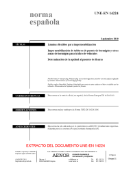 UNE-EN 14224:2010 (R2020)