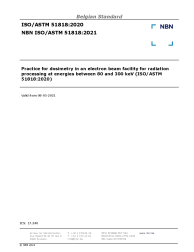 NBN ISO/ASTM 51818:2021