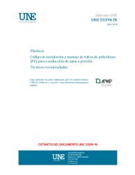 UNE 53394:2018 IN