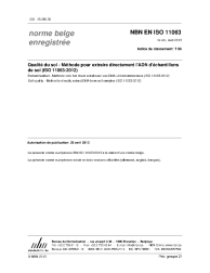 NBN EN ISO 11063:2013