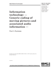 BS EN ISO/IEC 13818-1:1997