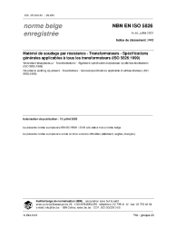 NBN EN ISO 5826:2003