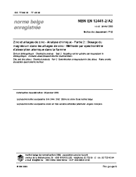 NBN EN 12441-2/A2:2005