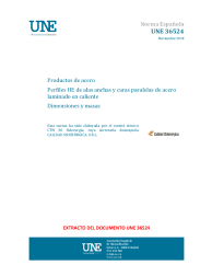 UNE 36524:2018