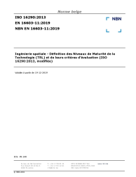 NBN EN 16603-11:2019