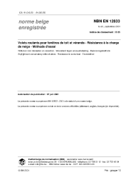 NBN EN 12833:2001