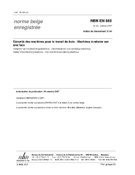 NBN EN 860:2007