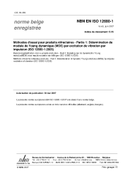 NBN EN ISO 12680-1:2007