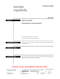 UNE-EN 14370:2005 (R2015)