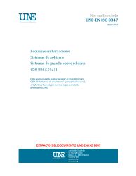 UNE-EN ISO 8847:2022