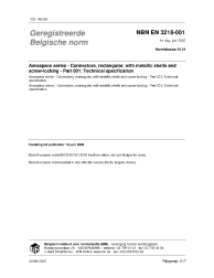 NBN EN 3218-001:2006