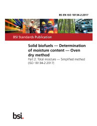 BS EN ISO 18134-2:2017