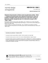 NBN EN ISO 13982-1:2005