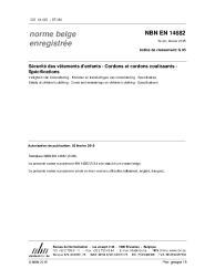 NBN EN 14682:2015