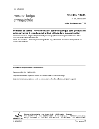 NBN EN 13438:2013