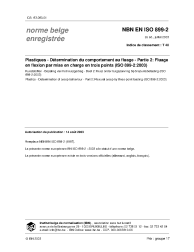 NBN EN ISO 899-2:2003