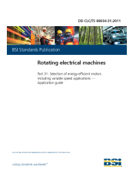 DD CLC/TS 60034-31:2011