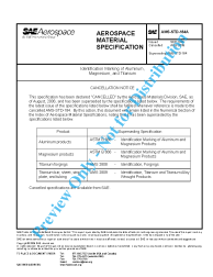 SAE AMS-STD-184A:2006-08-03