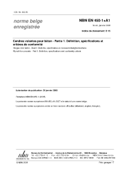 NBN EN 450-1+A1:2008