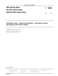 NBN EN ISO 20475:2021