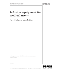 BS EN ISO 8536-1:1999