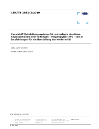 CEN/TS 1852-2:2019