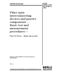 BS EN 61300-2-3:1997