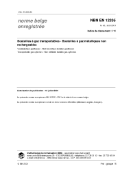 NBN EN 12205:2001