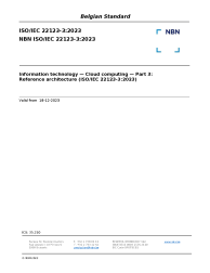 NBN ISO/IEC 22123-3:2023