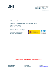UNE-EN ISO 4373:2022