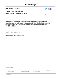 NBN EN ISO 18113-5:2024