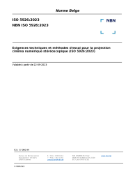 NBN ISO 5926:2023