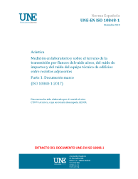 UNE-EN ISO 10848-1:2018