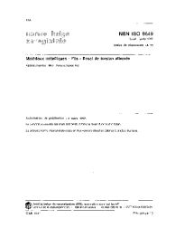 NBN ISO 9649:1997