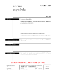 UNE-EN 14569:2005 (R2020)