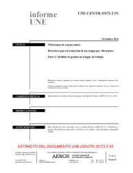 UNE-CEN/TR 15172-2:2010 IN